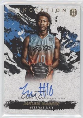 2021-22 Topps Inception OTE Overtime Elite /200 Jaylen Martin #IA-JM Auto - Image 1 of 2