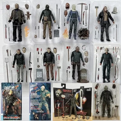 NECA Venerdì 13 🔥 Freddy Jason Voorhees Blood Action Figure - Imagen 1 de 4