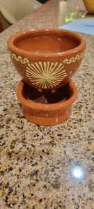 RARE Greenfield Village Pottery Redware Art Signed H148R, SARAH BAILEY,UNUSUAL - Picture 1 of 7
