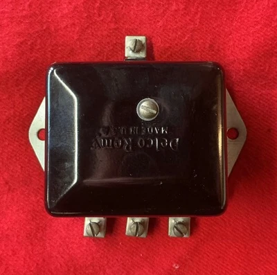 1118315 6 volts NOS Delco regulador de tensão 1935-38; Buick, Olds, Pontiac - Imagem 1 de 4