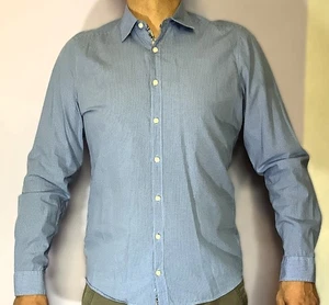 Olymp Freizeithemd Gr. M Blau Weiß Kariert - Bild 1 von 11