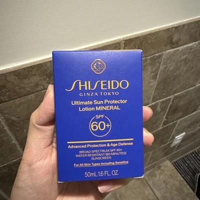 Shiseido GINZA TOKYO Ultimate SUN PROTECTOR Clear Sunscreen Stick SPF 60+  NIB  - Image 1 of 3