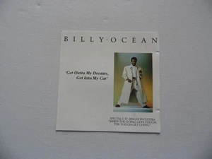 Billy Ocean - Get Outta My Dreams, Get into My Car - CD (2). - Picture 1 of 2
