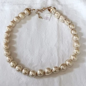 Collana Lia Sophia perle bagno bolla nuova con etichette - Foto 1 di 3
