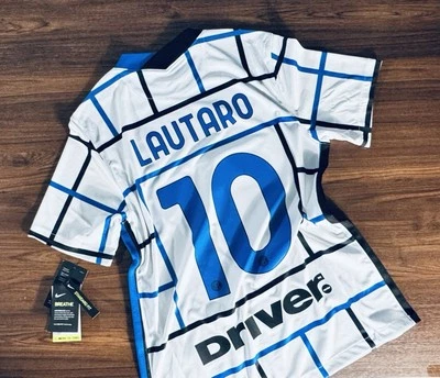 Camisa Jersey Inter Milan Away 2020/21 Nova com etiquetas Tamanho G “Lautaro10” - Imagem 1 de 4