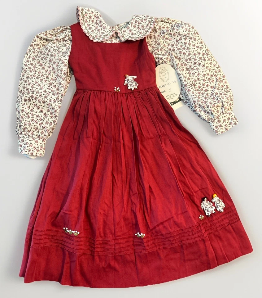 Новый с Ярлыками Isabel Garreton 2 ПК платье и рубашка наряд бисером аппликация куклы 5 - Изображение 1 из 4