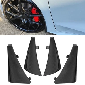 4 X Mud Flaps Mudguard Splash Guard Fender For 2020-2024 Chevrolet Corvette C8 - Picture 1 of 9