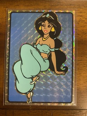 Máquina expendedora de jazmín Aladdin Disney pegatina prisma años 90 vintage Foto 1 de 2