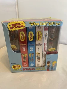 MTV BEAVIS and BUTT-HEAD "Whoa Cool!" Gift Set The Mike Judge Collection - Picture 1 of 13