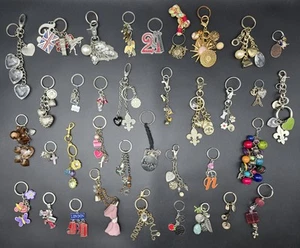 Lote de 36 Llaveros Dijes Estilos Mixtos Únicos Coleccionables Kathy Van Zeeland Más - Imagen 1 de 14
