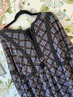 Vestido feminino Signature Studio plus 1X estampa mista estampa floral bloco  - Imagem 1 de 4