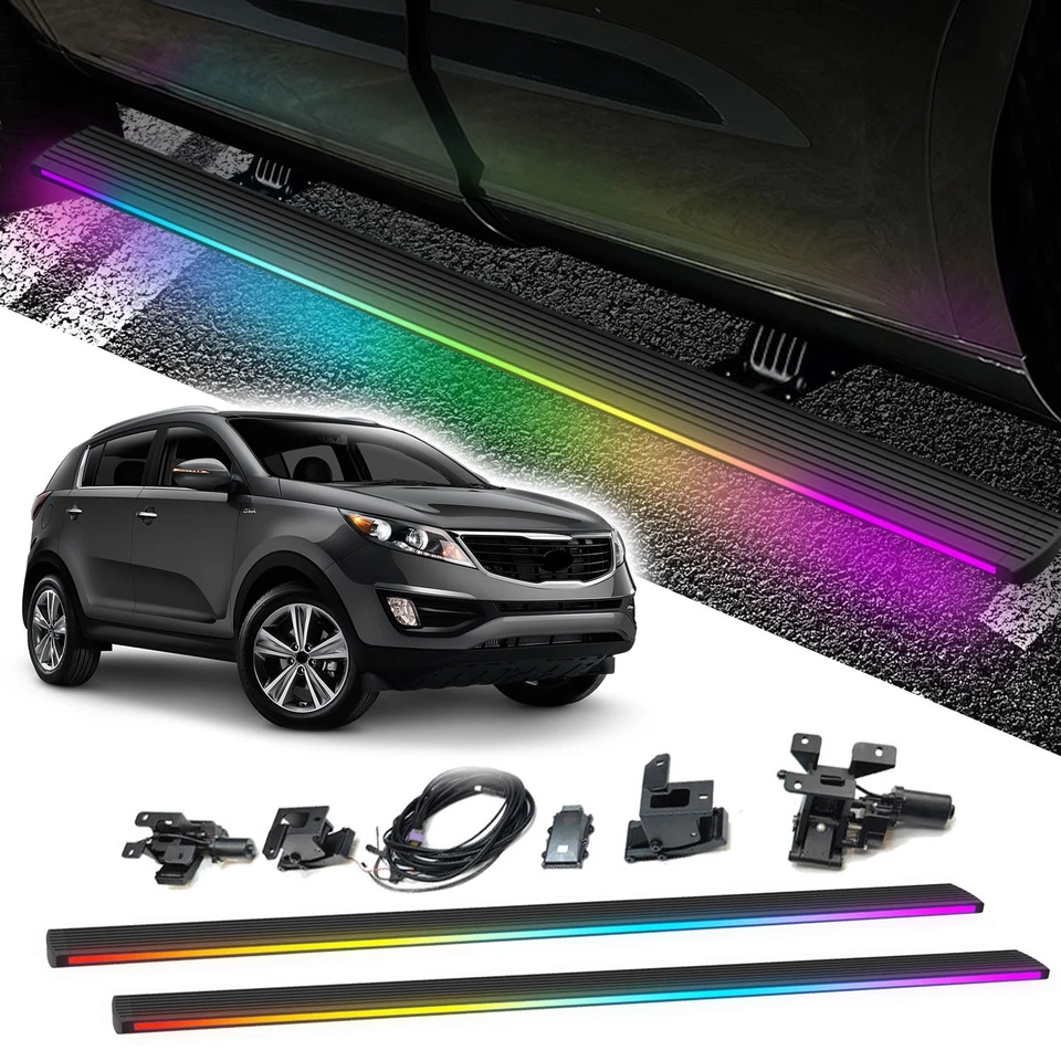 Luces de flujo LED estriberas eléctricas para KIA Sportage 2012-2017 Foto 1 de 4