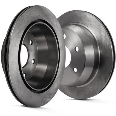 Rear Discs Brake Rotors Vented For 1999-2006 Chevrolet Silverado 1500 5.3L - Image 1 of 4