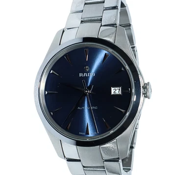 Rado Hyperchrome蓝色表盘不锈钢自动表男士腕表 — 第 1/4 张图片