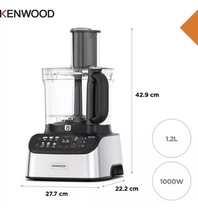 NUEVO - Procesador y licuadora de alimentos Kenwood FDM73.480SS MultiPro OneTouch 1KW - UE - Imagen 1 de 9