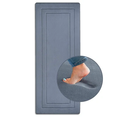 Alfombra de corredor de espuma viscoelástica Ellendi Ultima Comfort - 24" x 60", cocina antideslizante R... Foto 1 de 4