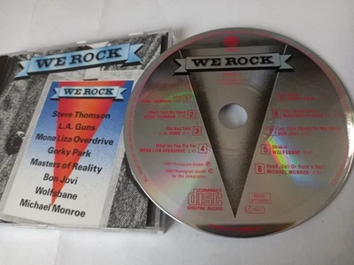WE ROCK PR CD 1989 Vertigo, RAR! Michael Monroe, L.A.Guns,Gorki Park u.a. ungesp - Bild 1 von 4