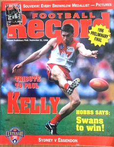 1996 AFL Preliminary Final Sydney v. Essendon - Picture 1 of 2