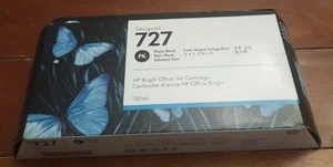 HP 727 130-ml Photo Black DesignJet Ink Cartridge, B3P23A - Picture 1 of 2