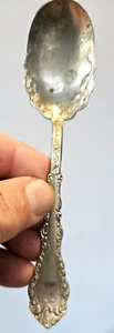 Vintage ROGER COMPANY Nickle Silver Fancy spoon from the mouths of past nobles - Imagen 1 de 5