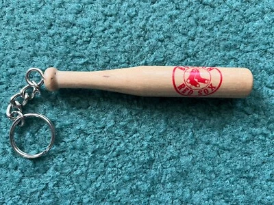 Vintage Boston Red Sox Stadium Souvenir Mini Bat Key Chain 4 Inch - Image 1 of 2