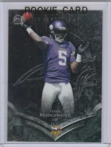 TEDDY BRIDGEWATER 2014 Bowman Sterling ROOKIE CARD Vikings RC New Orleans Saints - Picture 1 of 2