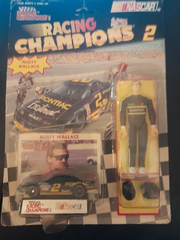 #2 Rusty Wallace Car and Action Figure Cover