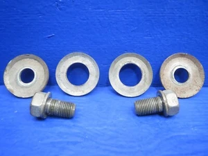 GENUINE 1999 TOYOTA 4RUNNER REAR SHOCK ABSORBER LOWER BOLTS & WASHERS OEM. B24 - Picture 1 of 7
