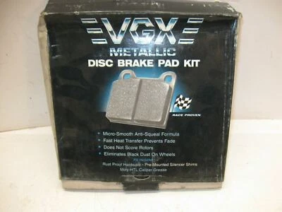 Kit de pastillas de freno de disco delantero metálico - Se adapta a Starion Conquest Cressida de los años 80-90 Foto 1 de 3