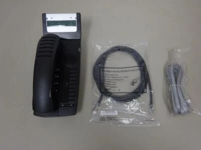 Mitel MiVoice 5304 51011571 Black 8 Button VoIP Telephone with Display (Missing  - Image 1 of 4