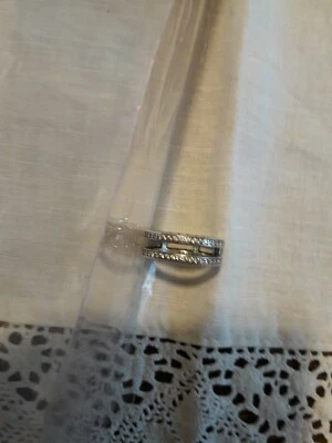 Pandora originale Anello Doppio Cuori e Pietre scintillanti,n.52/16,5 mm/Argento - Immagine 1 di 4