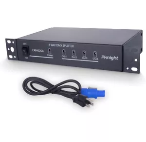 Pknight DMX 4 Way RJ45 Splitter - Picture 1 of 8