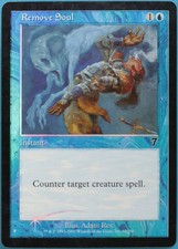 Remove Soul FOIL 7th Edition PLD Blue Common MAGIC CARD (ID# 208679) ABUGames