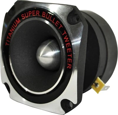 Titanium Bullet Super Tweeter 1" 25mm 150W 8 Ohm for Speaker Sound System Top - Image 1 of 4