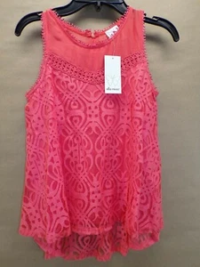Ella moss big girls choice mesh top - Picture 1 of 6