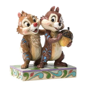 BRAND NEW BOXED DISNEY TRADITIONS JIM SHORE CHIP N DALE NUTTY BUDDIES 4031475 - Picture 1 of 2