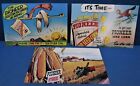 Pioneer Seed Corn ~ Advertising Post Cards 1958 ~ Set of 3 Different