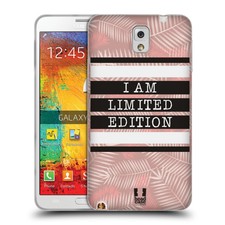 HEAD CASE DESIGNS BLACK & PINK SOFT GEL CASE FOR SAMSUNG PHONES 2