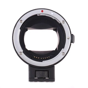 Black Auto Focus Adapter for CAN0N EOS EF-Mount lens for Sony NEX A7R Full Frame - Picture 1 of 8