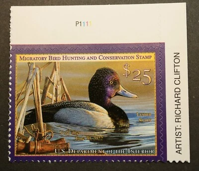 RW88 Federal Duck Hunting Stamp w/ block #, MNH, OG, 2021 stamps collectibles - Image 1 of 2