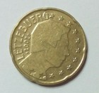 EURO LUXEMBURG 2002 20ct (98) Letzebuerg ZWANZIG-Cent gelaufen zirkuliert Umlauf