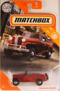 MATCHBOX #38 1948 Willys Jeepster, 2020 issue (NEW in BLISTER) - Picture 1 of 1