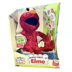Vintage 2001 Rate mal was...?! Sesamstraße Elmo's World Fisher Price Neu im Karton - Bild 1 von 8