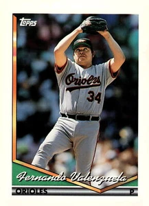 1994 Topps #175 Fernando Valenzuela - Picture 1 of 2