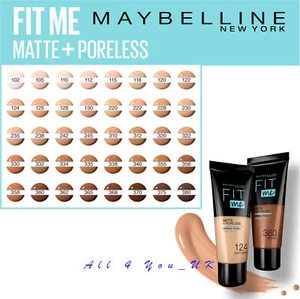Maybelline Foundation Fit Me Matte & Poreless 30 ml- 112 SOFT BEIGE - Picture 1 of 1