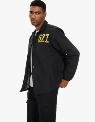 Conurbation Men's Lightweight Waterproof Rain Jacket Windbreaker- Black or Blue - Image 1 of 4