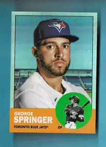 GEORGE SPRINGER 2022 TOPPS ARCHIVES #97 1963 RETRO RAINBOW FOIL PARALLEL /199 - Picture 1 of 2
