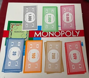 Monopoly zusätzliche Geldscheine ohne Währungsangabe Ersatzteile alte DM Edition - Bild 1 von 1