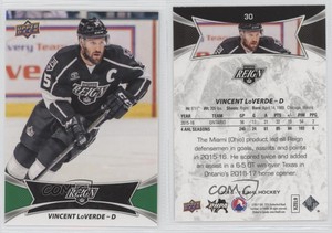 2016-17 Upper Deck AHL Green Vincent Loverde #30