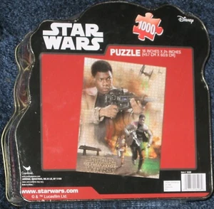 Nuevo Rompecabezas Star Wars El Despertar de la Fuerza Finn 1000 Piezas en Lata Coleccionable - Imagen 1 de 3
